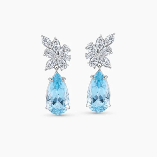 Luxe Diamond Drop Statement