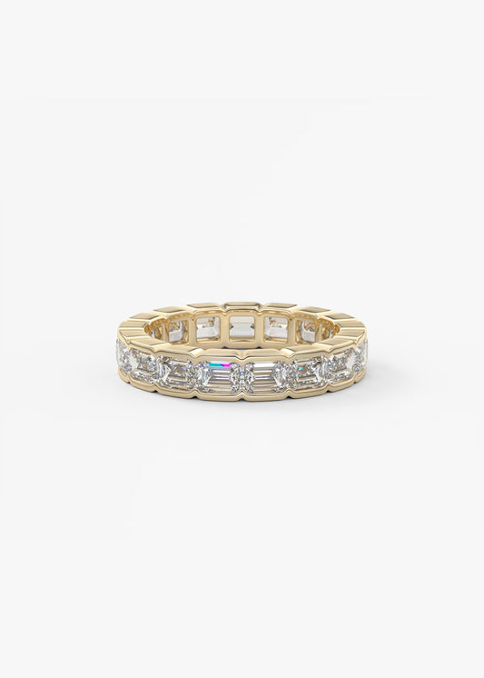 Channel Set Gold Band