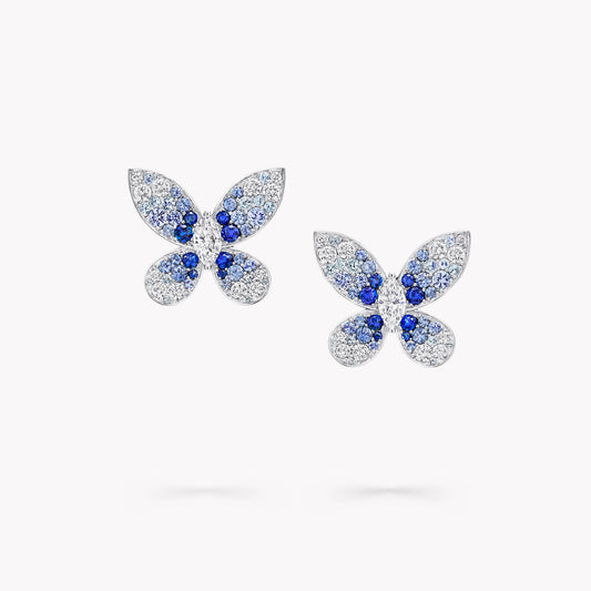 Butterfly Gemstone Earrings