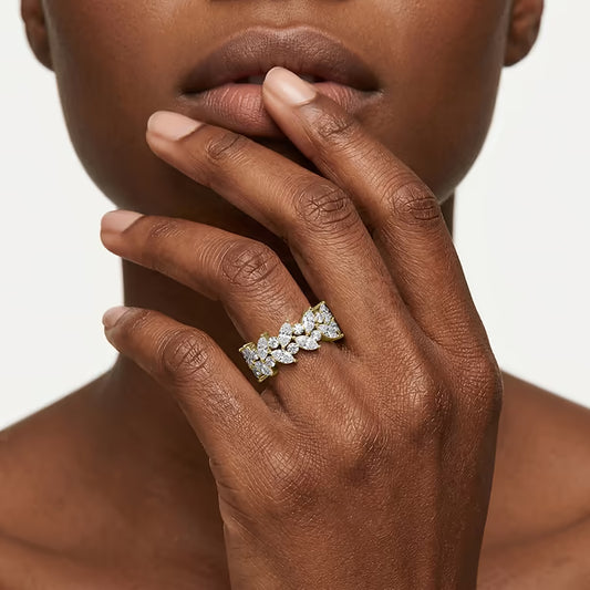 Alternating Marquise Eternity Ring
