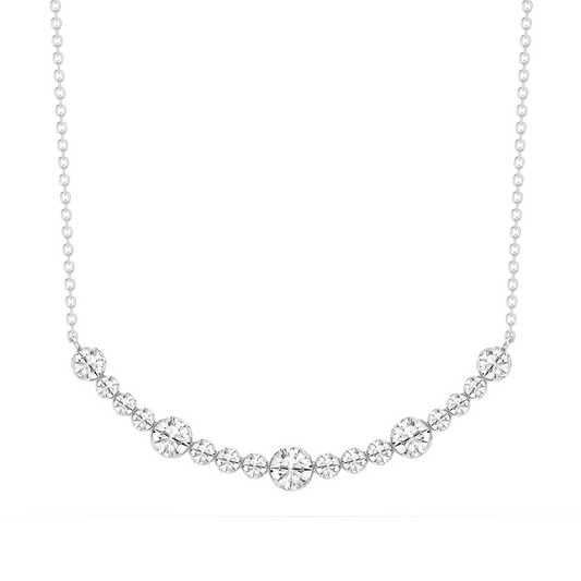 Diamond Station Necklace