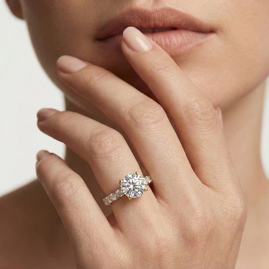 Ten-Stone Accented Ring Showcase