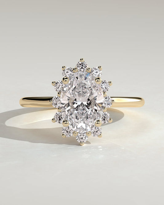 Starburst Cluster Halo Ring