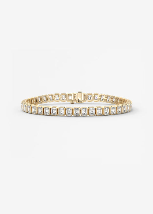 Yellow Sapphire Tennis Bracelet