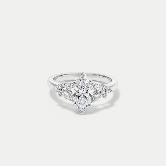 Floral Cluster Ring