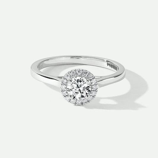 Ida Classic Round Halo Ring