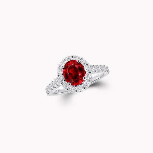 Ruby Cocktail Ring
