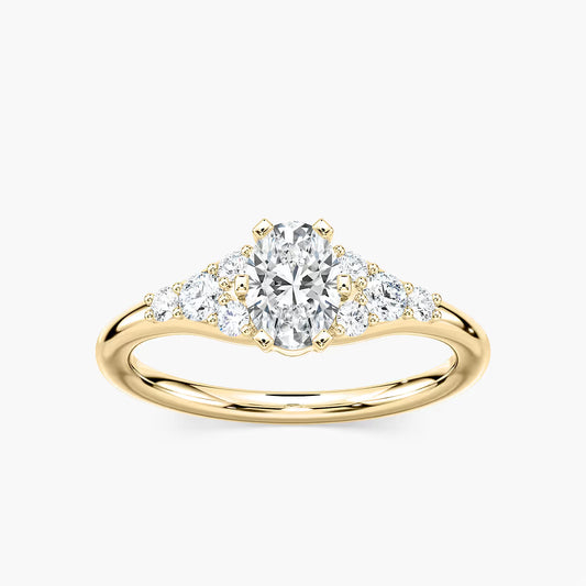 Amira Oval Engagement Ring