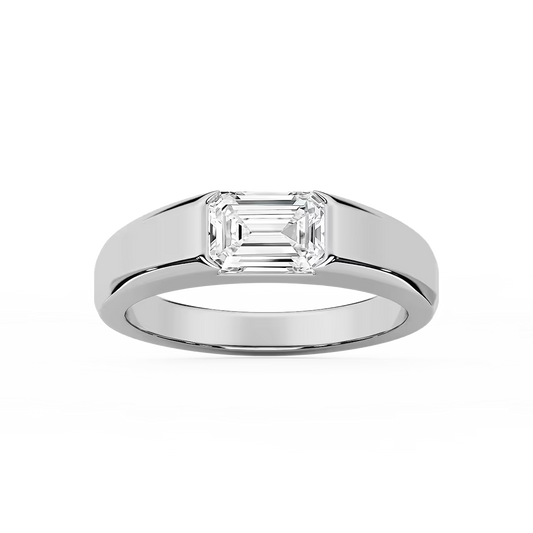 Brayden Emerald Cut Band