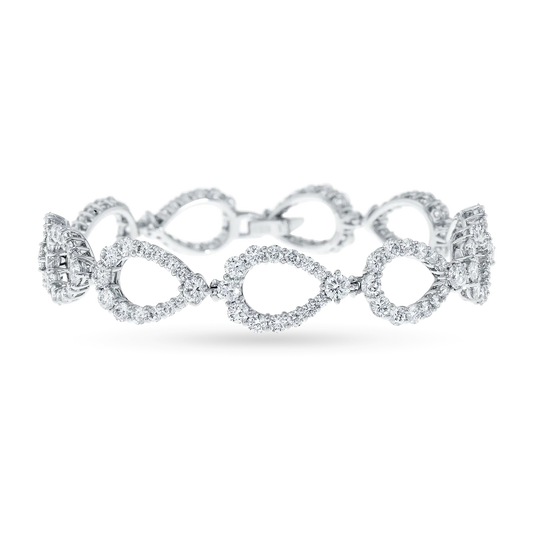 Diamond Loop Bracelet