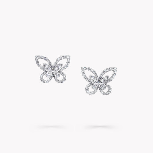 Butterfly Diamond Studs