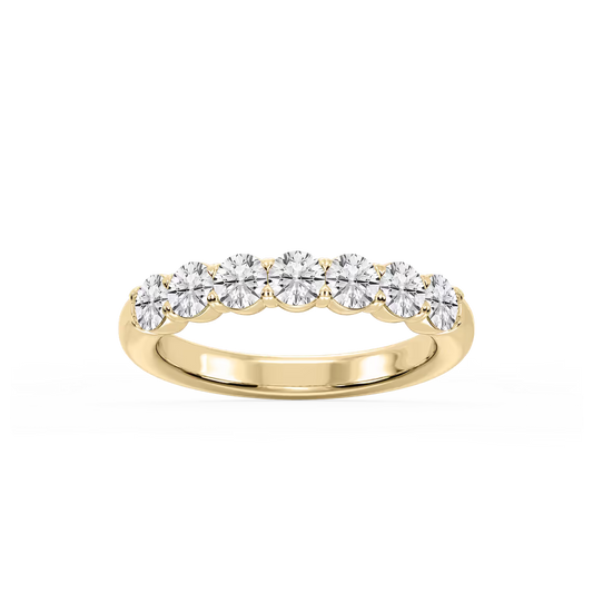 Valerie 7-Stone Round Band